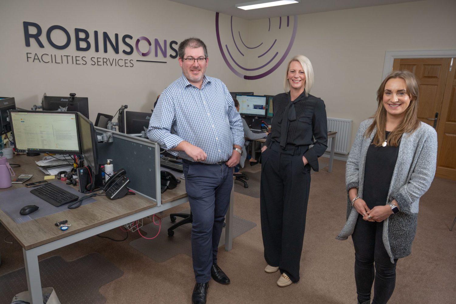 Pic of Robinsons Facilities team