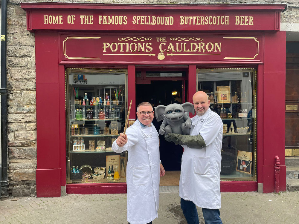 Potions Cauldron visitor experience
